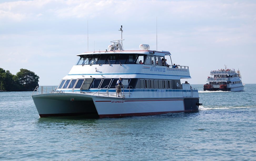 Picture of the Jet Express Ferry to Put-in-Bay
